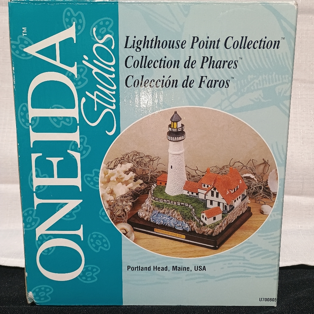 Oneida Portland Head Lighthouse Plate